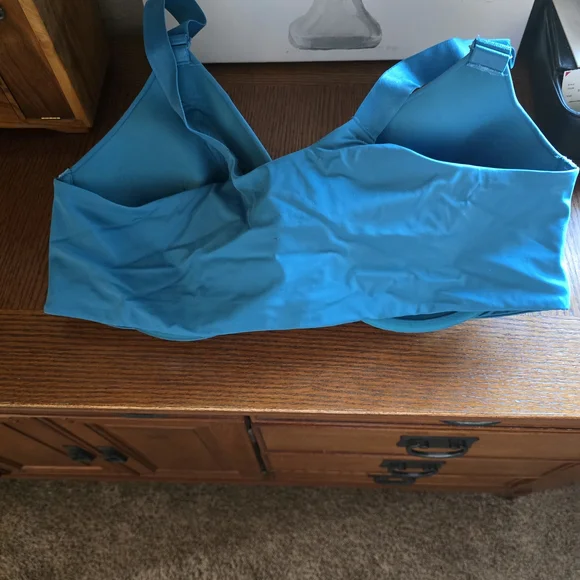 Ambrielle Teal Bra - Picture 2 of 3